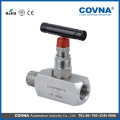 Stainless steel 316 butterfly handle needle valve